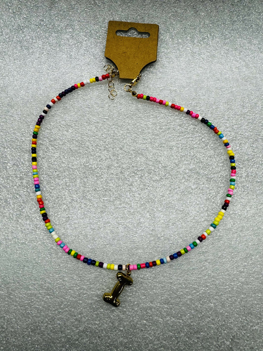 Initial Bead Necklace