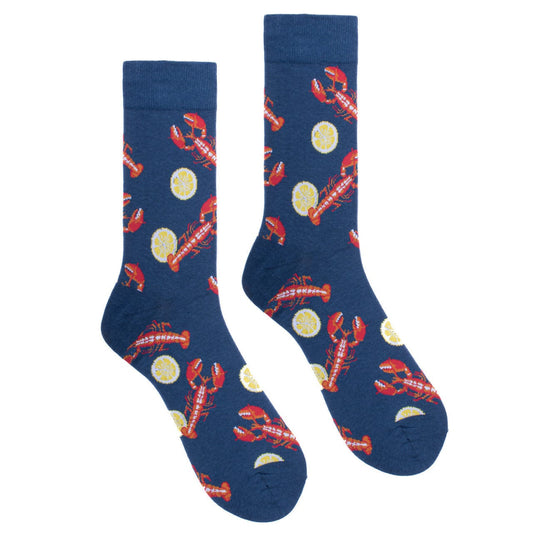 Mens Maine Lobster Crew Socks