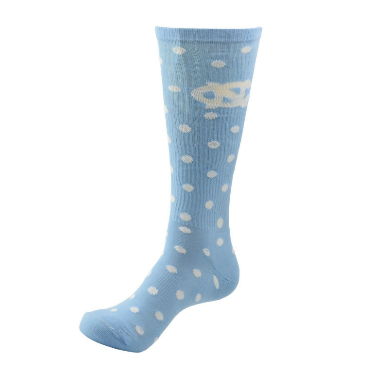 UNC Chapel Hill Polka Dot Socks