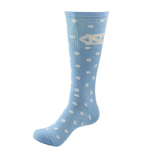 UNC Chapel Hill Polka Dot Socks