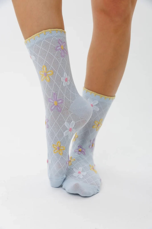 SPRING FLOWER SOCKS