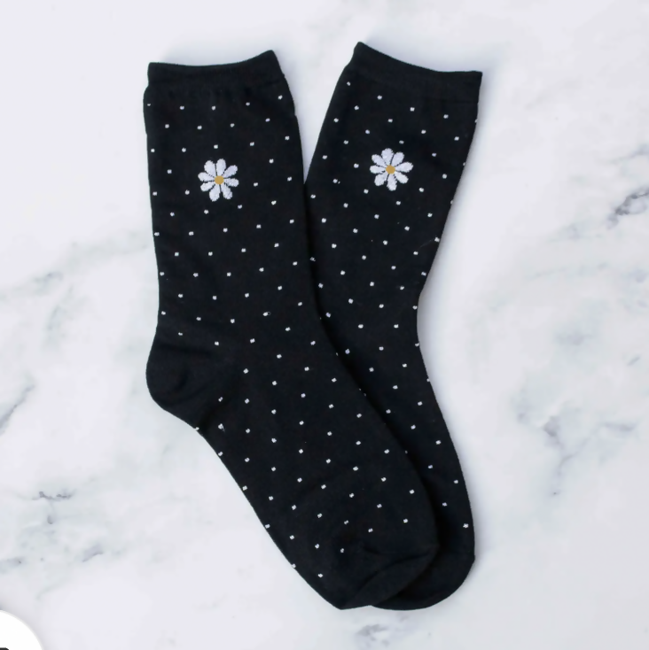 BLACK SILVER DAISY