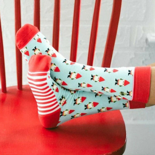Life is Socks Gnome Christmas Socks