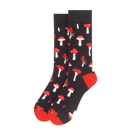 Mens Mushroom Socks Life is Socks
