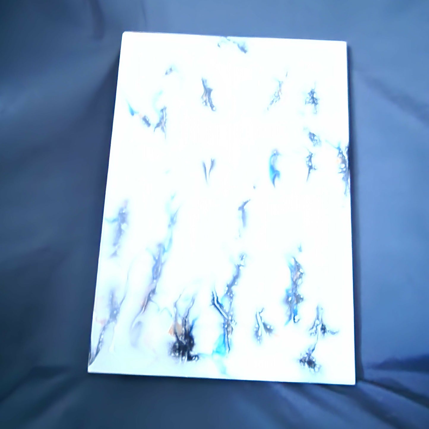 Small 2 sided marbled board